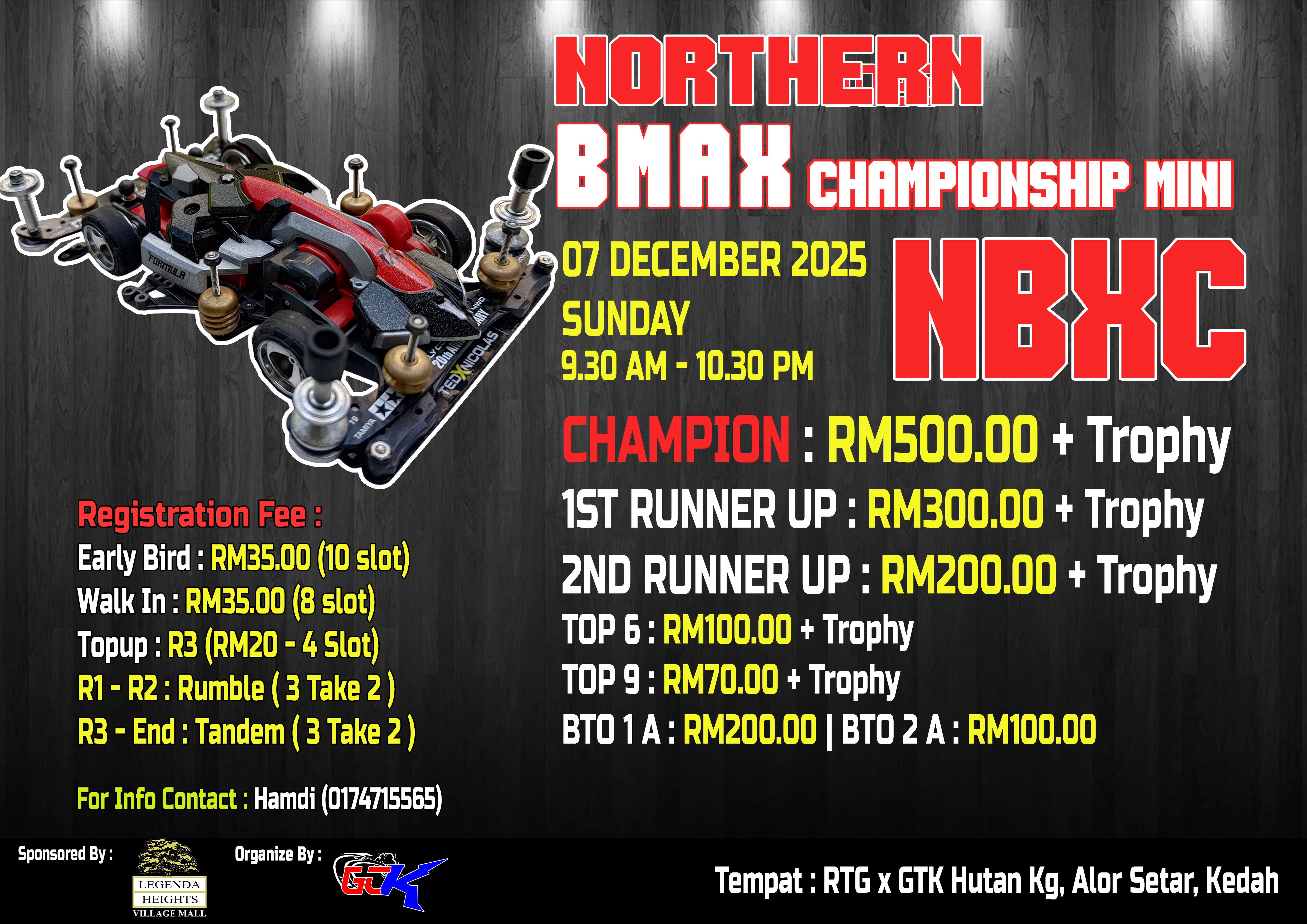 MINI NORTHERN BMAX CHAMPIONSHIP - NBXC VOL.2 2025 Poster