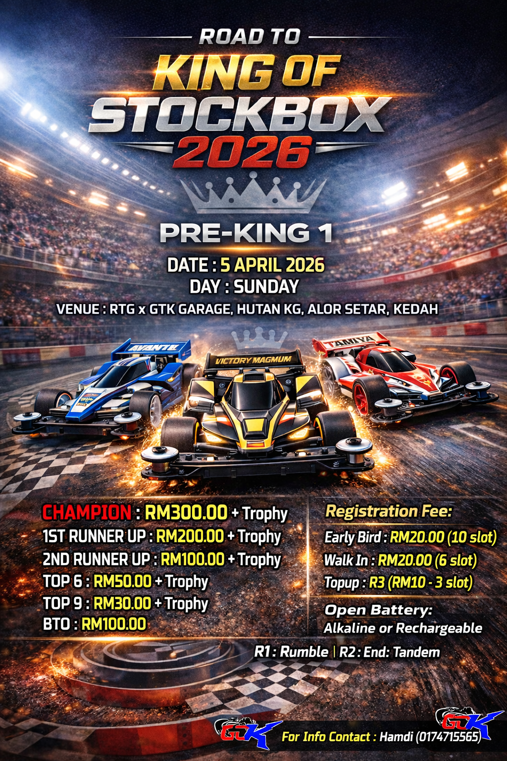 PRE KING 1 ROAD TO KING OF STOCK BOX 2026