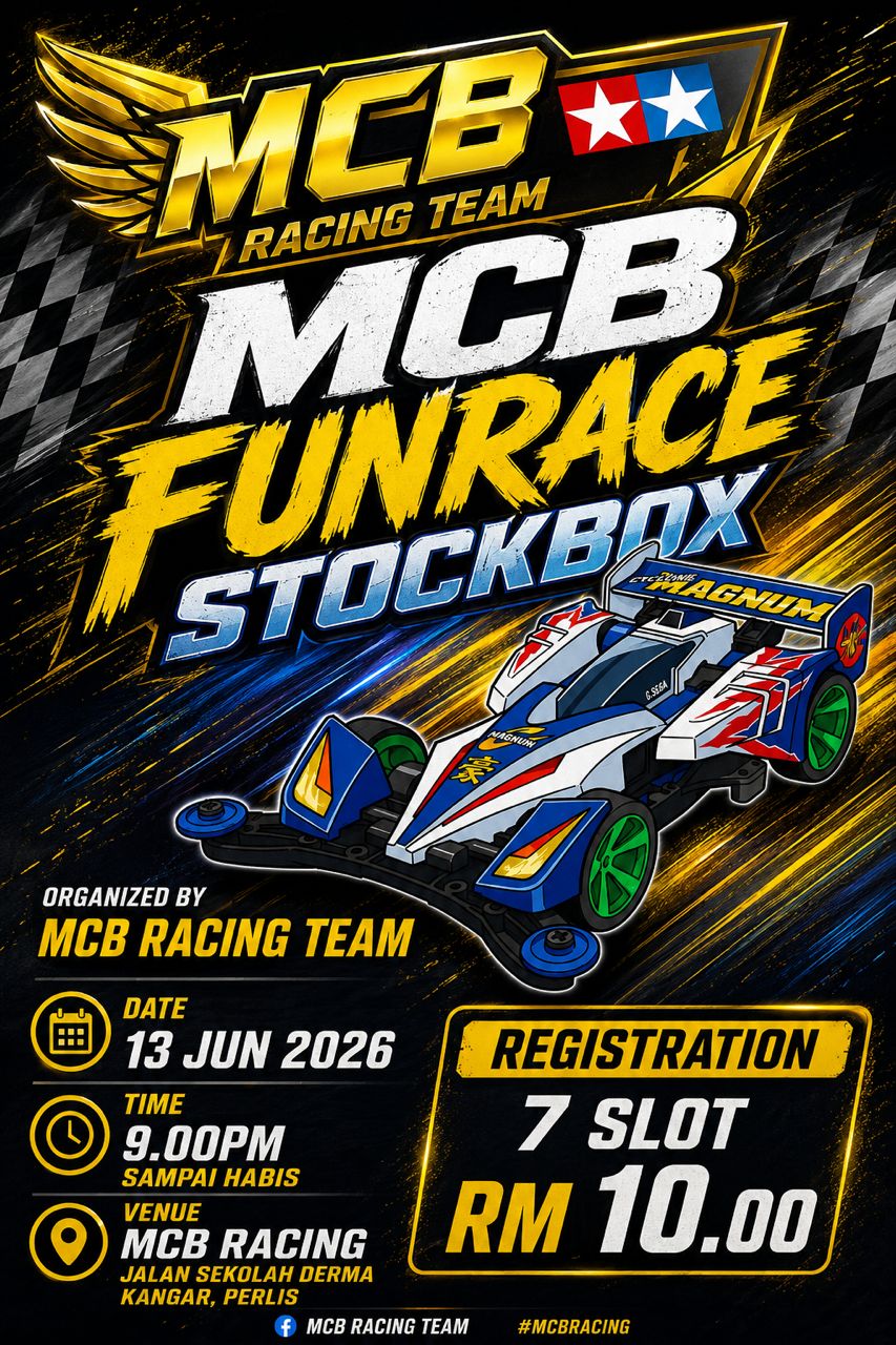 MCB CROSSBOX WEEKEND RACE Poster