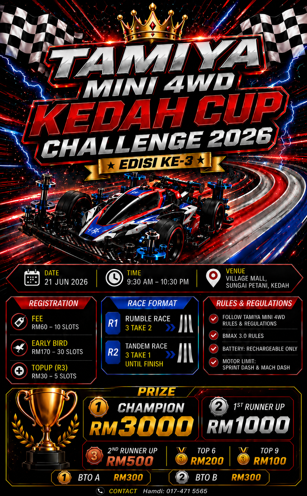 Kedah Cup III 2026 (BMAX)