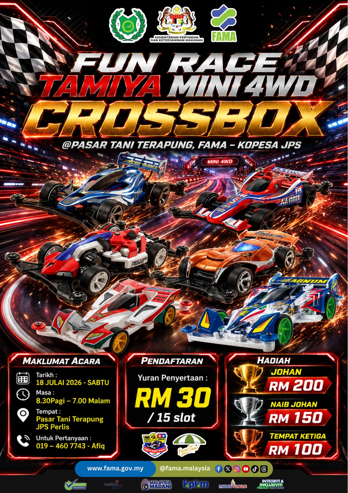 CROSSBOX FUN RACE @ PASAR TANI TERAPUNG Poster