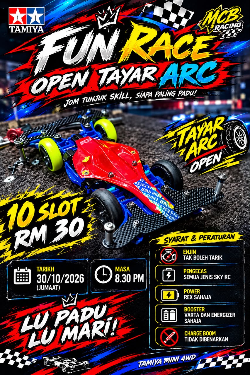 FUNRACE SPEED OPEN ARCHED TYRE